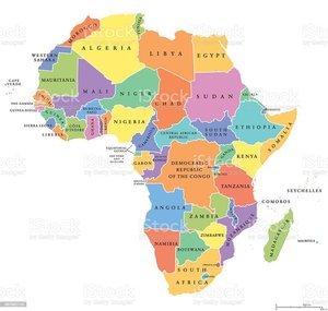 Africa+map